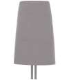 DE106 DP110 Dennys Polyester Waist Apron with Pocket Griffin colour image
